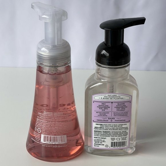 J.R. Watkins Foaming Hand Soap Lavender AND METHOD PINK GRAPEFRUIT BUNDLE - Picture 3 of 3